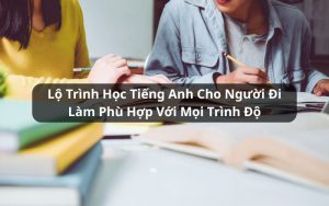 lộ trình học tiếng anh cho người đi làm