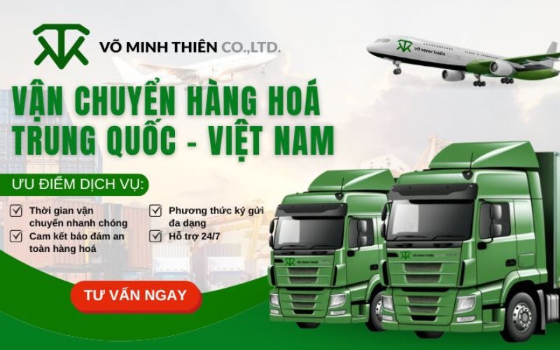 Đơn vị nhập hàng Trung Quốc chuyên nghiệp Võ Minh Thiên