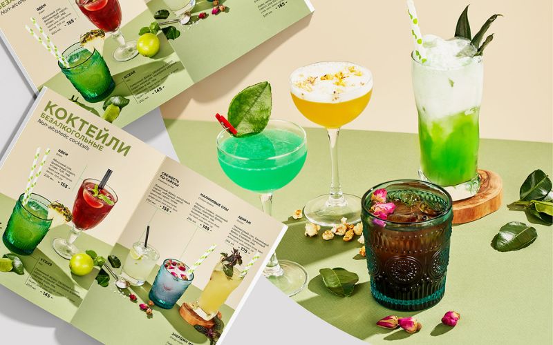 Đa dạng về menu đồ uống