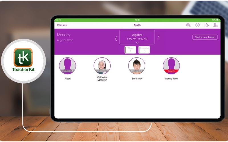 App quản lý lớp học TeacherKit