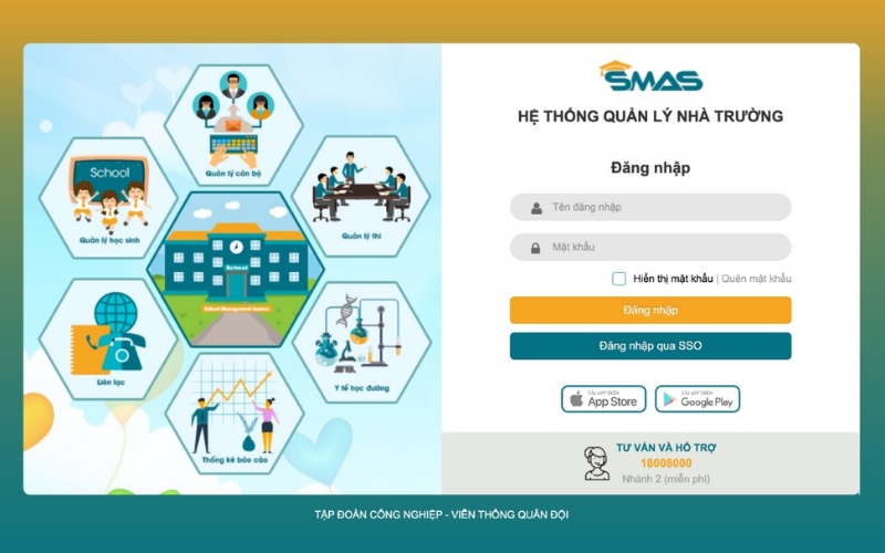 Phần mềm quản lý giáo dục lớp học SMAS