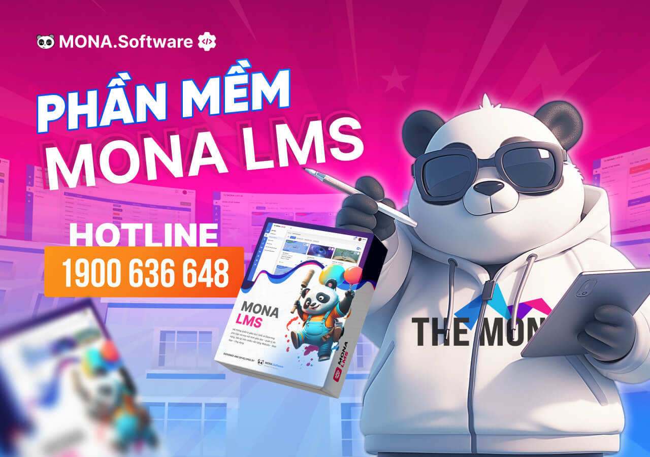 Phần mềm quản lý lớp học online MONA LMS