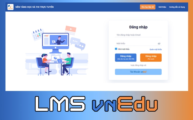 Ứng dụng quản lý lớp học trực tuyến VnEdu LMS