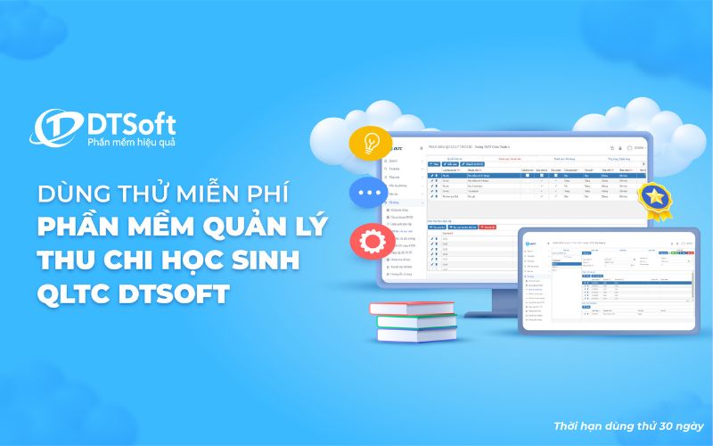 Phần mềm quản lý học viên trung tâm DTSoft
