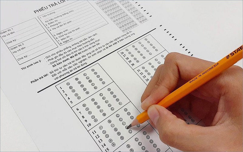 mẹo khoanh trắc nghiệm dạng bài sắp xếp câu