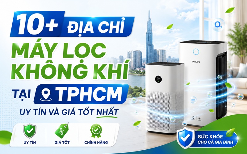 địa chỉ bán máy lọc không khí uy tín