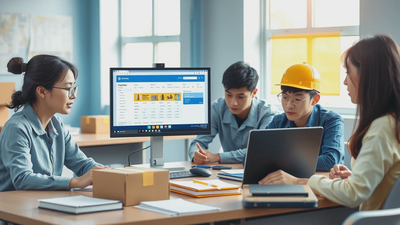 Case vận chuyển hộ hàng Xianyu giúp sinh viên logistics có ví dụ thực hành sinh động
